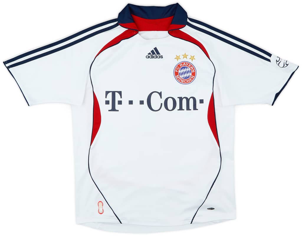 2006-07 Bayern Munich Away Shirt Podolski #11 - 7/10 - (XL.Boys)