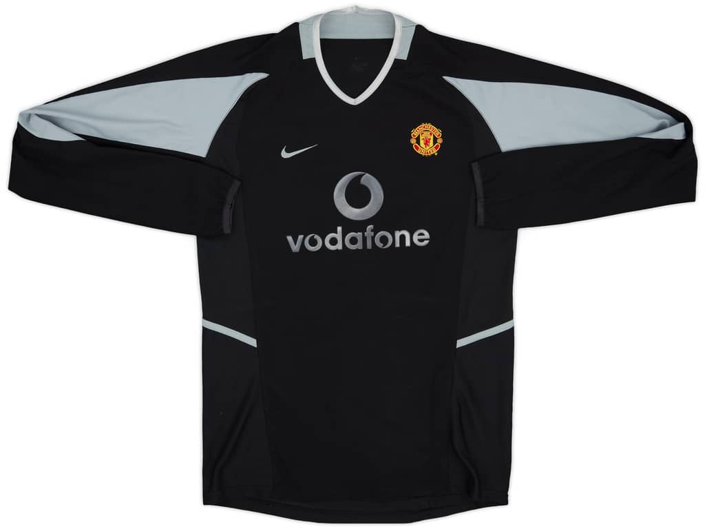 2002-04 Manchester United GK Shirt - 9/10 - (XL.Boys)