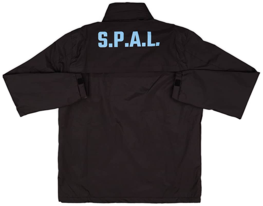 2017-18 SPAL Macron Hooded Rain Jacket - 9/10 - (XL)