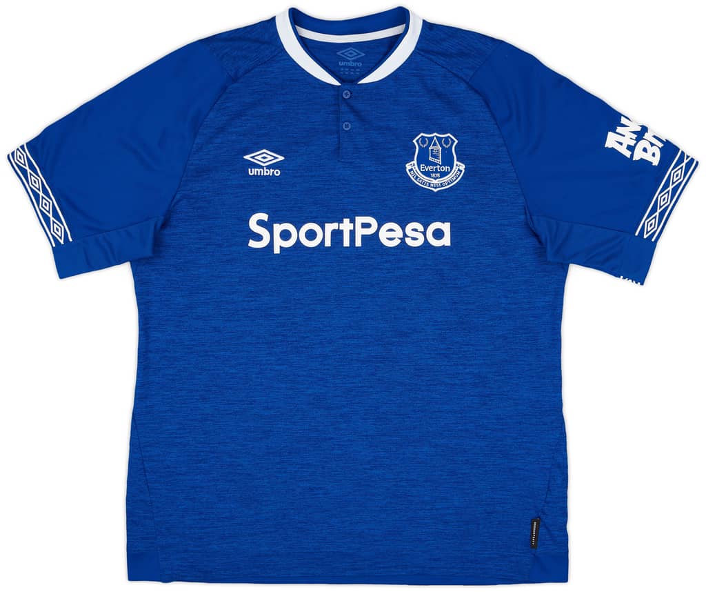2018-19 Everton Home Shirt - 8/10 - (XXL)