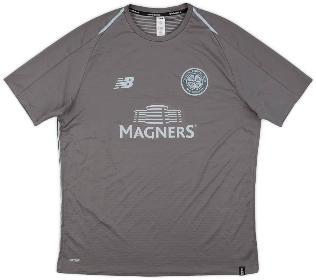 2019-20 Celtic New Balance Training Shirt - 8/10 - (L)