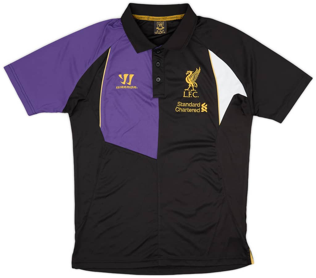 2013-14 Liverpool Warrior Polo Shirt - 8/10 - (M)