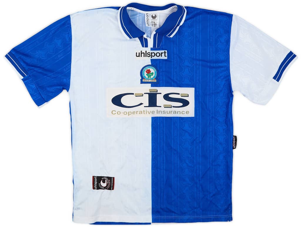 1998-99 Blackburn Rovers Home Shirt - 6/10 - (XL.Boys)