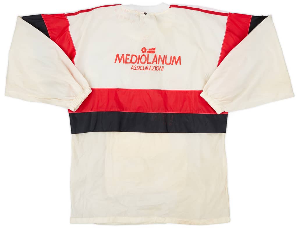 1990-92 AC Milan adidas Hooded Drill Top - 5/10 - (S)