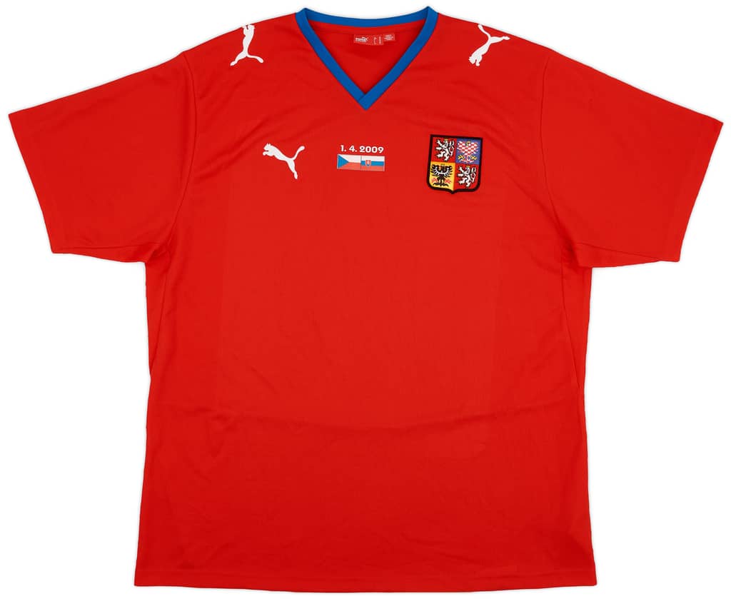 2008-09 Czech Republic '1.4'2009' Home Shirt - 9/10 - (XL)