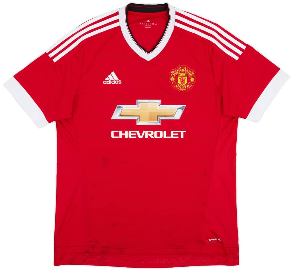 2015-16 Manchester United Home Shirt - 5/10 - (L)