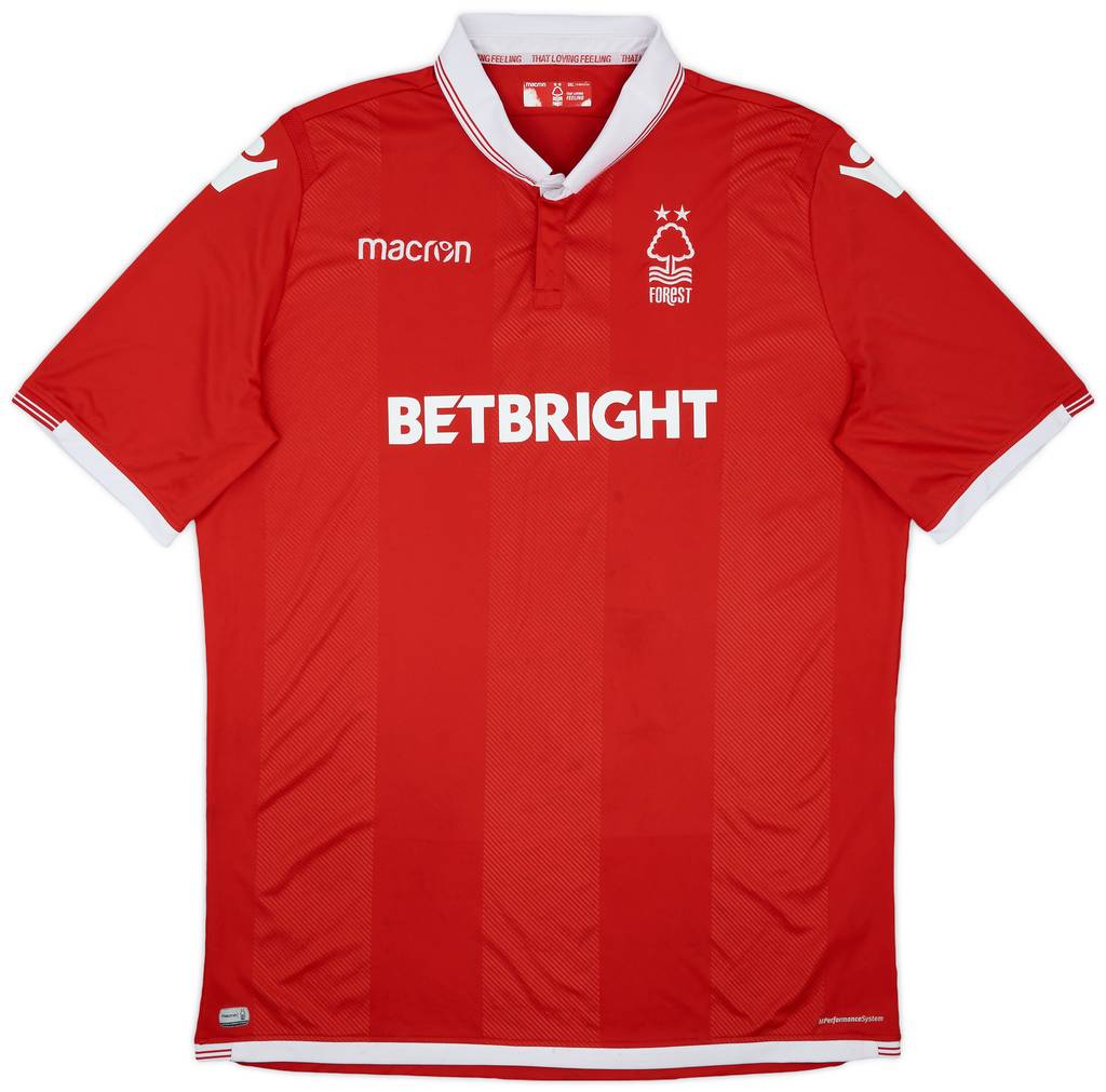 2018-19 Nottingham Forest Home Shirt - 8/10 - (5XL)