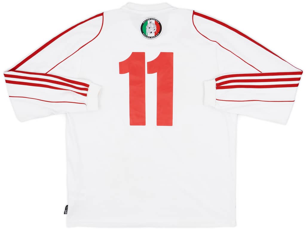 2010-11 Monza Away L/S Shirt #11 - 7/10 - (L)