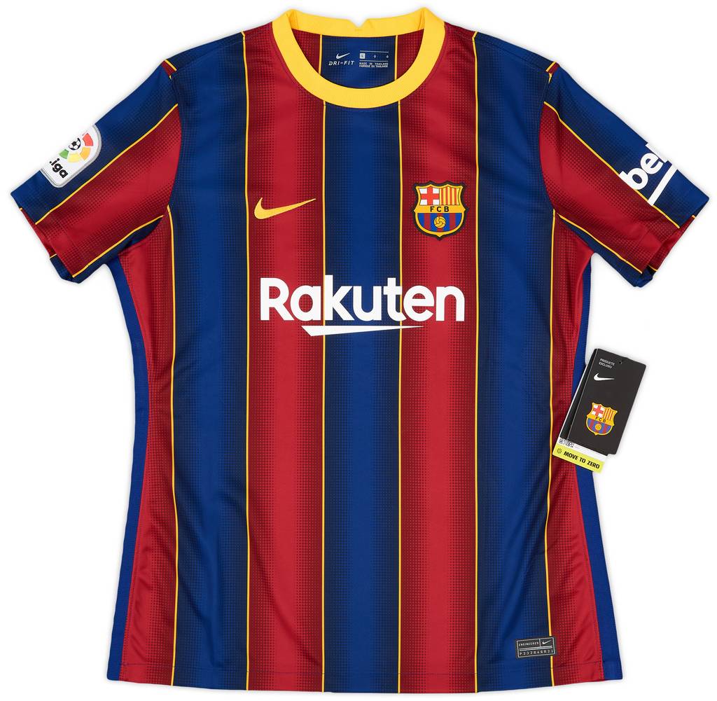 2020-21 Barcelona Home Shirt Messi #10 (Women's L)