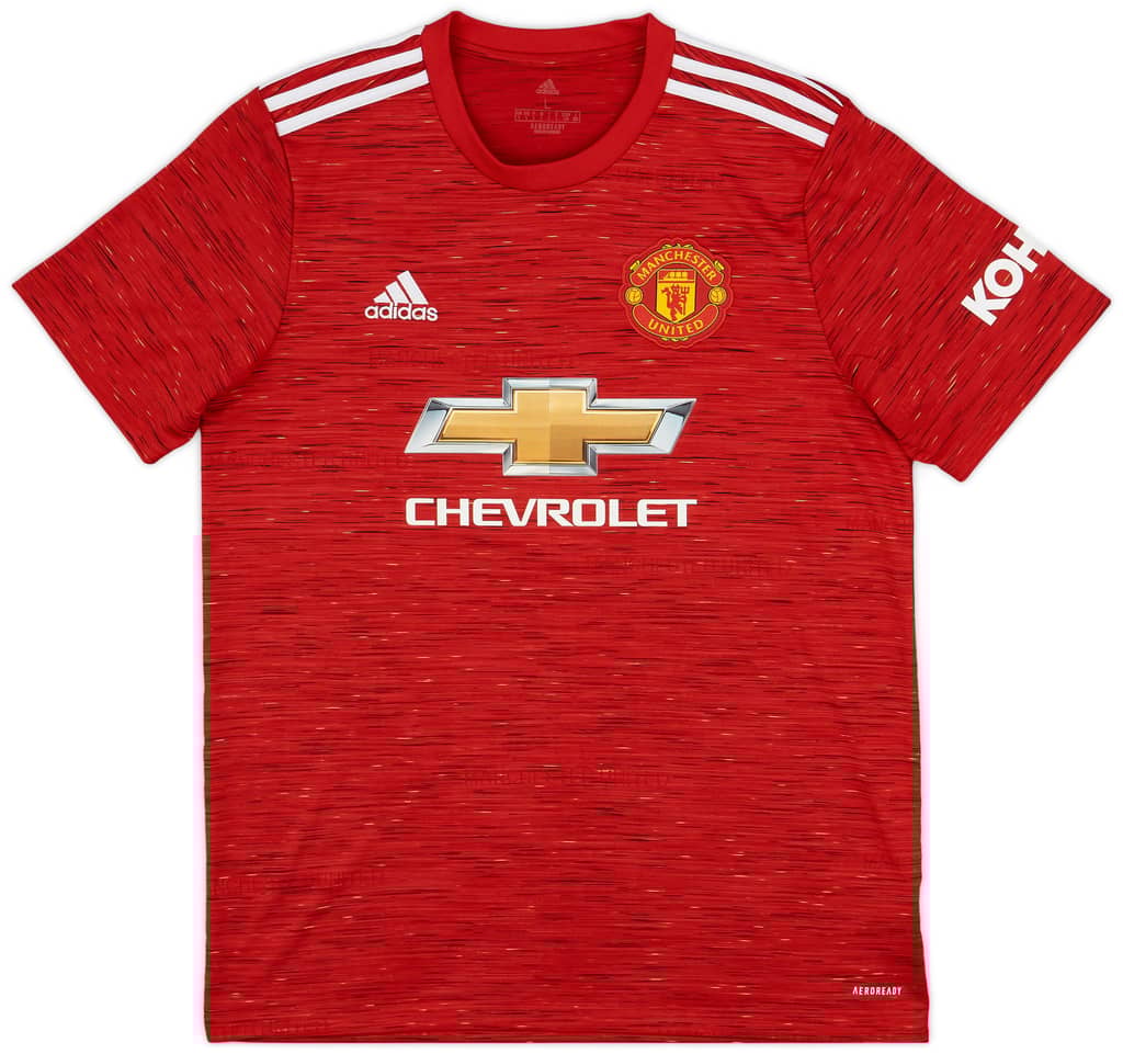 2020-21 Manchester United Home Shirt Cavani #7 - 8/10 - (S)
