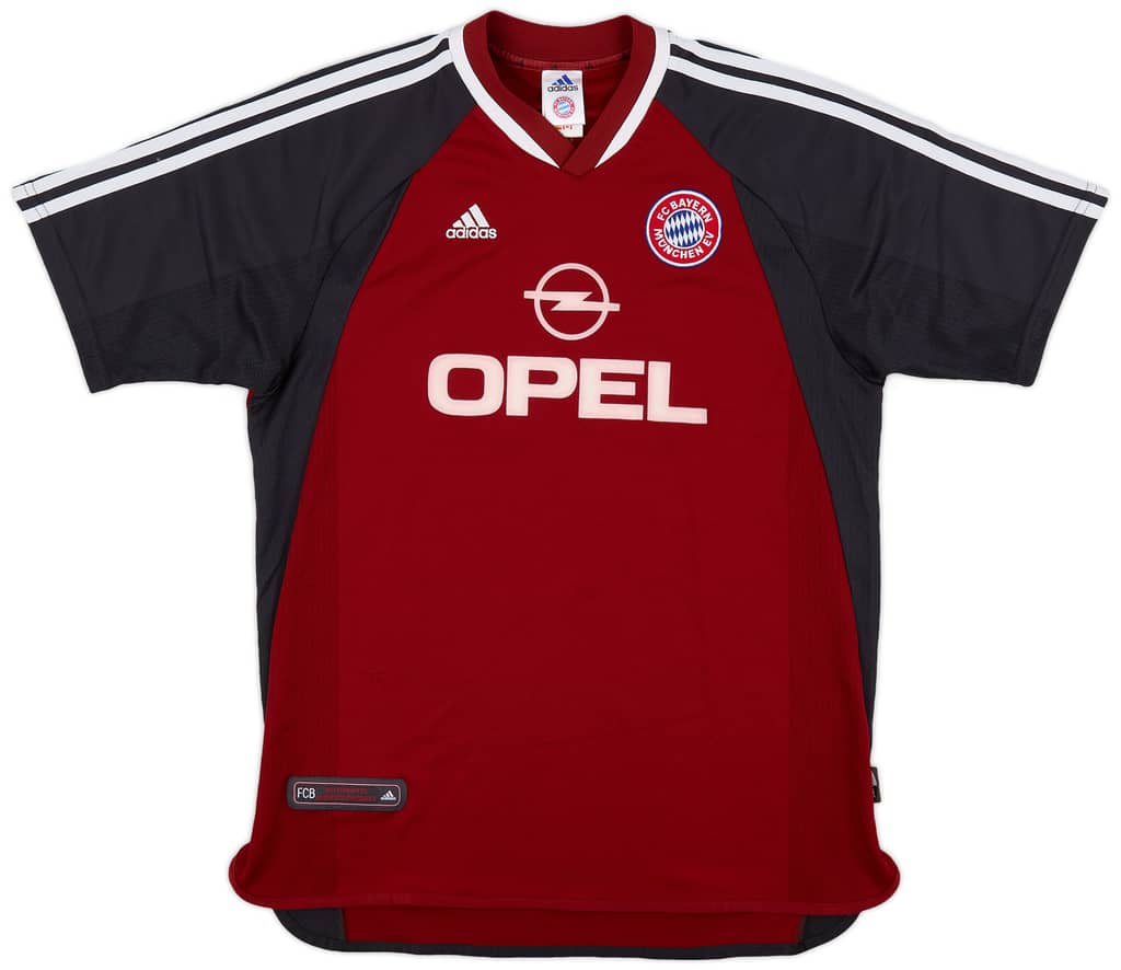 2001-02 Bayern Munich Home Shirt Jancker #19 - 8/10 - (XL.Boys)