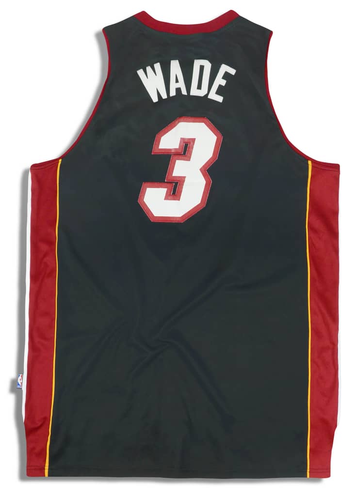 2010-12 Miami Heat Wade #3 adidas Swingman Jersey (Away) XXL