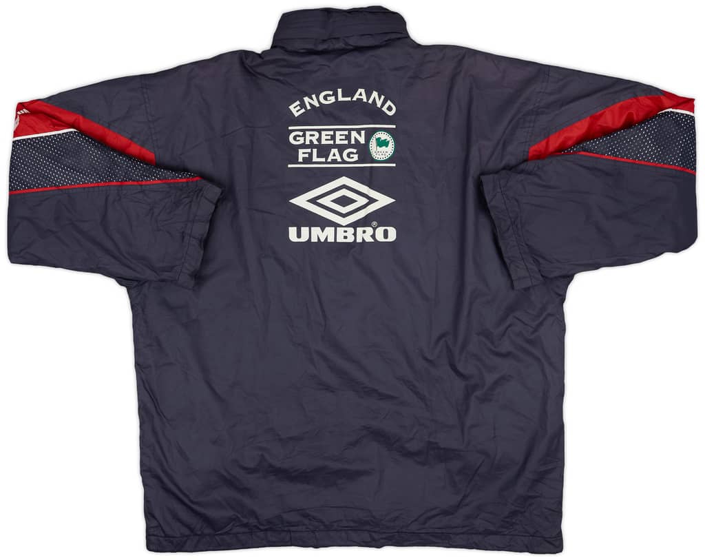 1998-00 England Umbro Padded Bench Coat - 8/10 - (L)