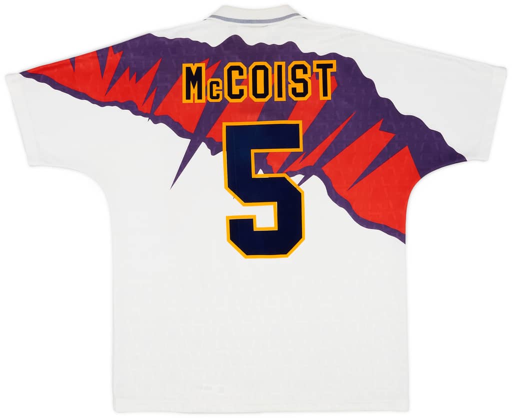1991-93 Scotland Away Shirt McCoist #5 - 8/10 - (XL)