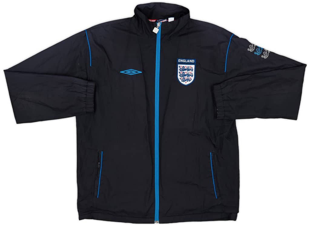 2004-06 England Umbro Track Jacket - 5/10 - (M)