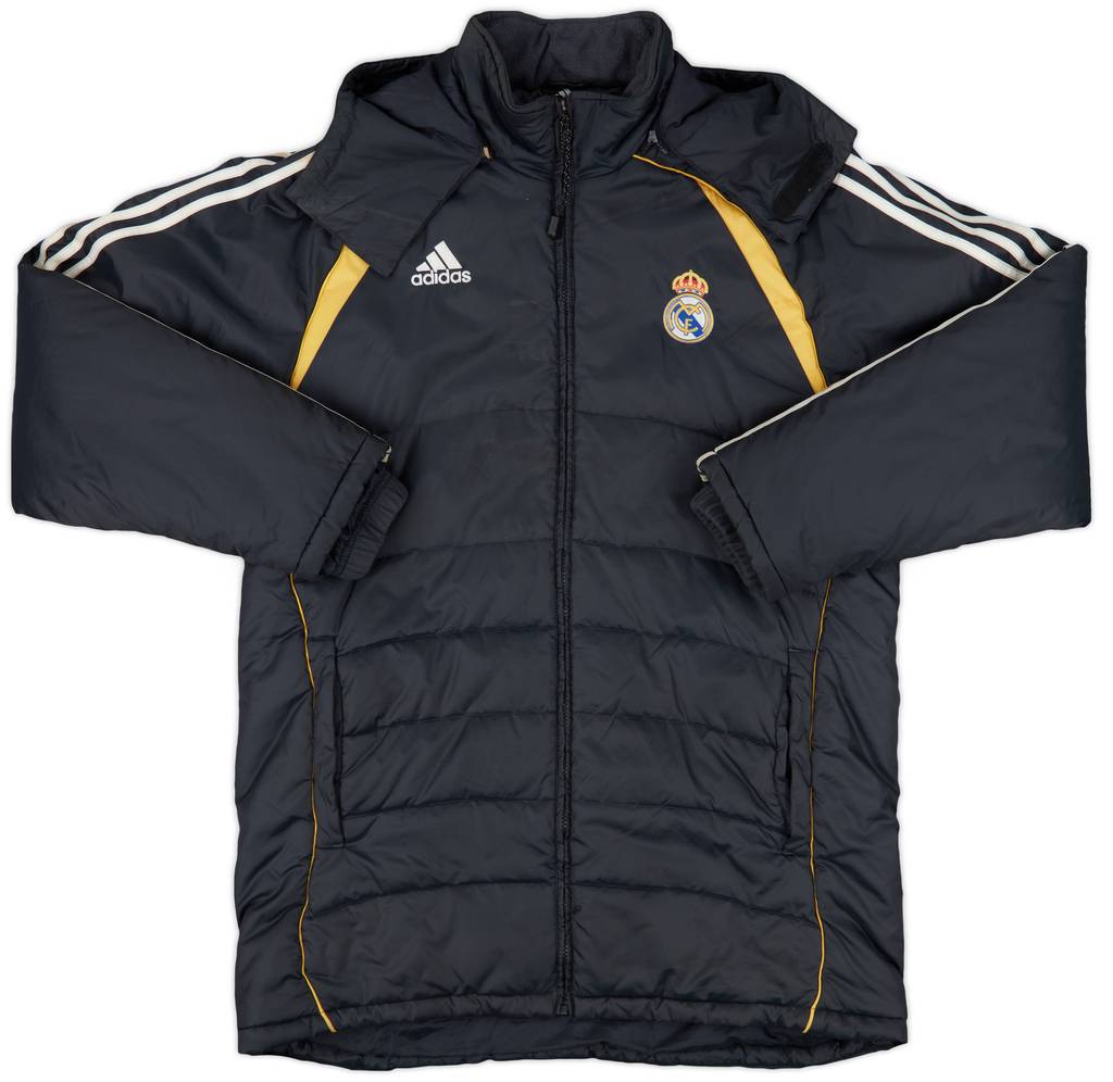 2006-07 Real Madrid adidas Padded Bench Coat - 5/10 - (M/L)