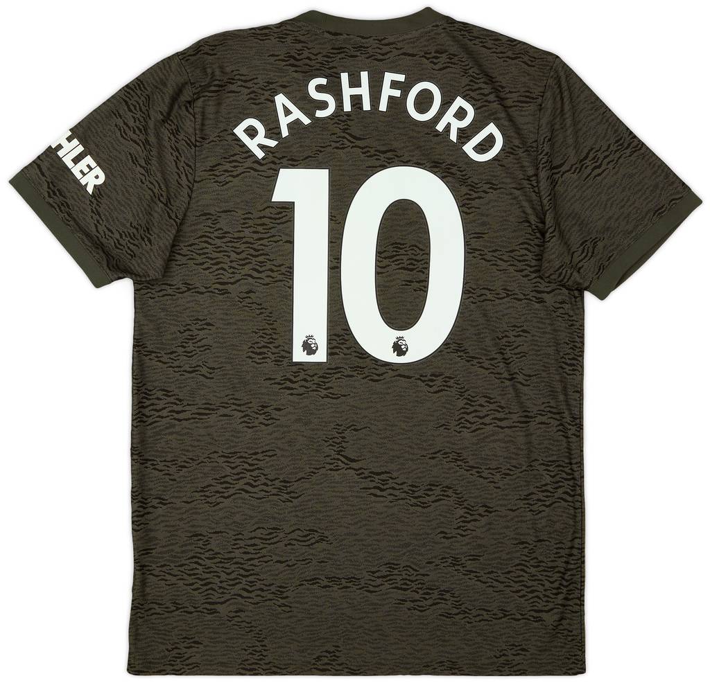 2020-21 Manchester United Away Shirt Rashford #10 - 10/10 - (L)
