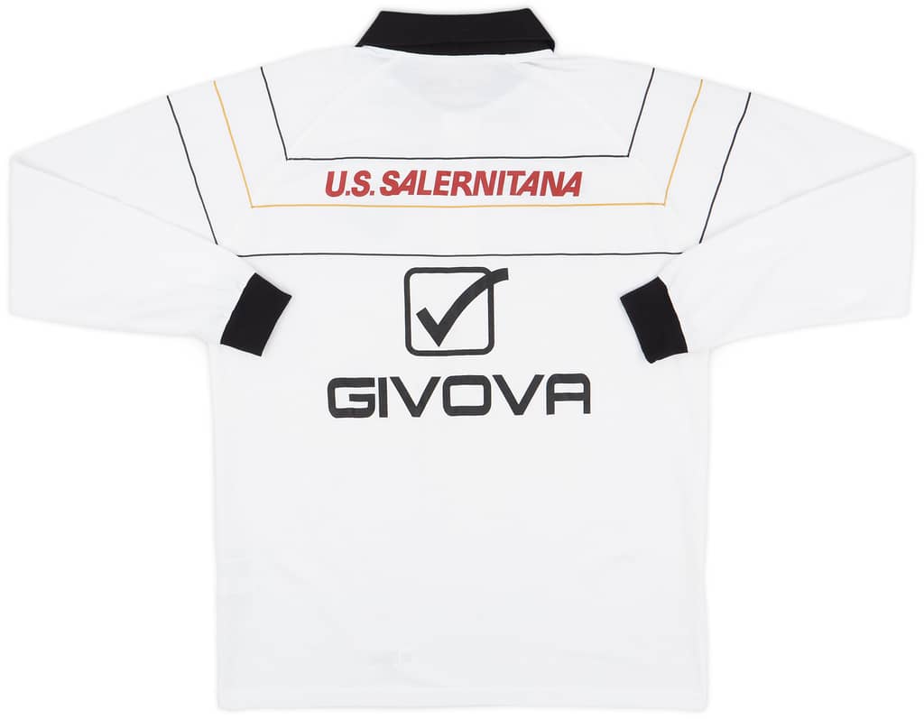 2014-15 Salernitana Givova Polo L/S Shirt - 9/10 - (L)