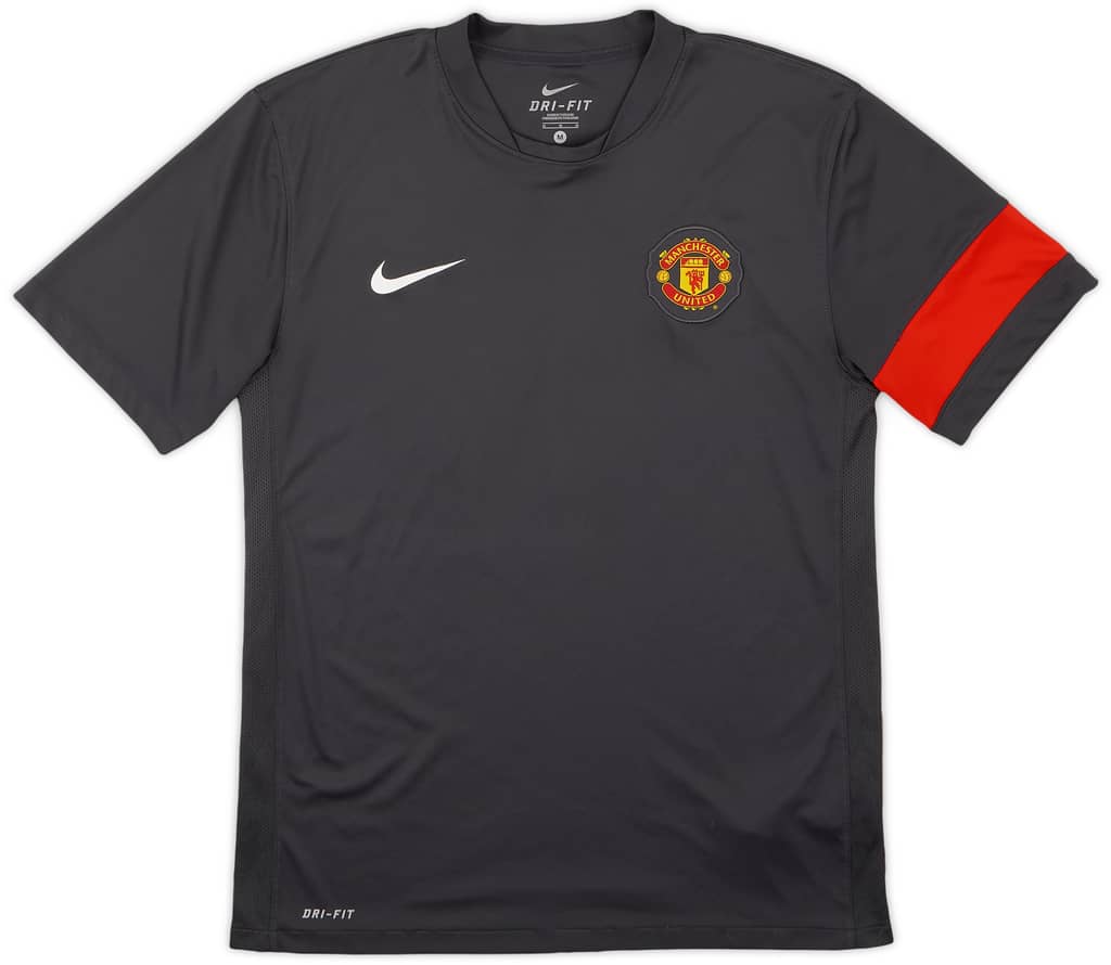 2010-11 Manchester United Nike Training Shirt - 8/10 - (M)