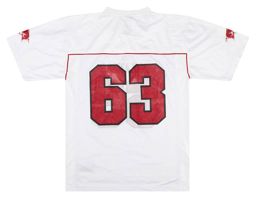 2009 Arkansas Razorbacks Pearce #63 adidas Jersey (Away) M