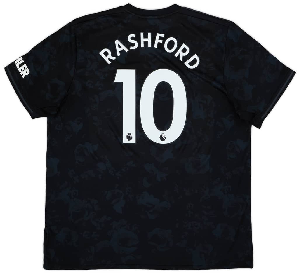 2019-20 Manchester United Third Shirt Rashford #10 - 9/10 - (XXL)