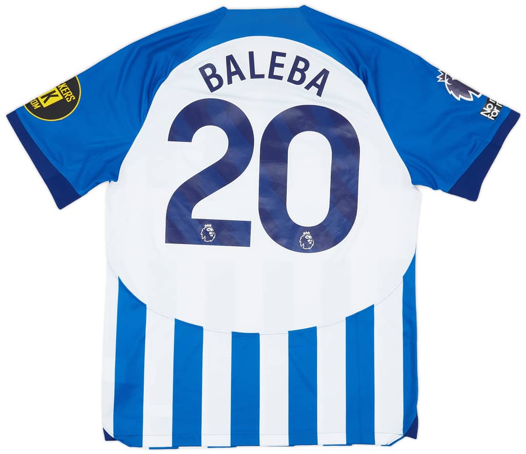2023-24 Brighton Match Issue Home Shirt Baleba #20