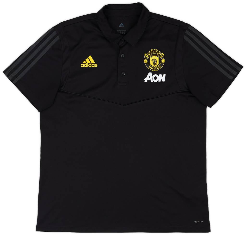2019-20 Manchester United adidas Polo Shirt - 9/10 - (L)