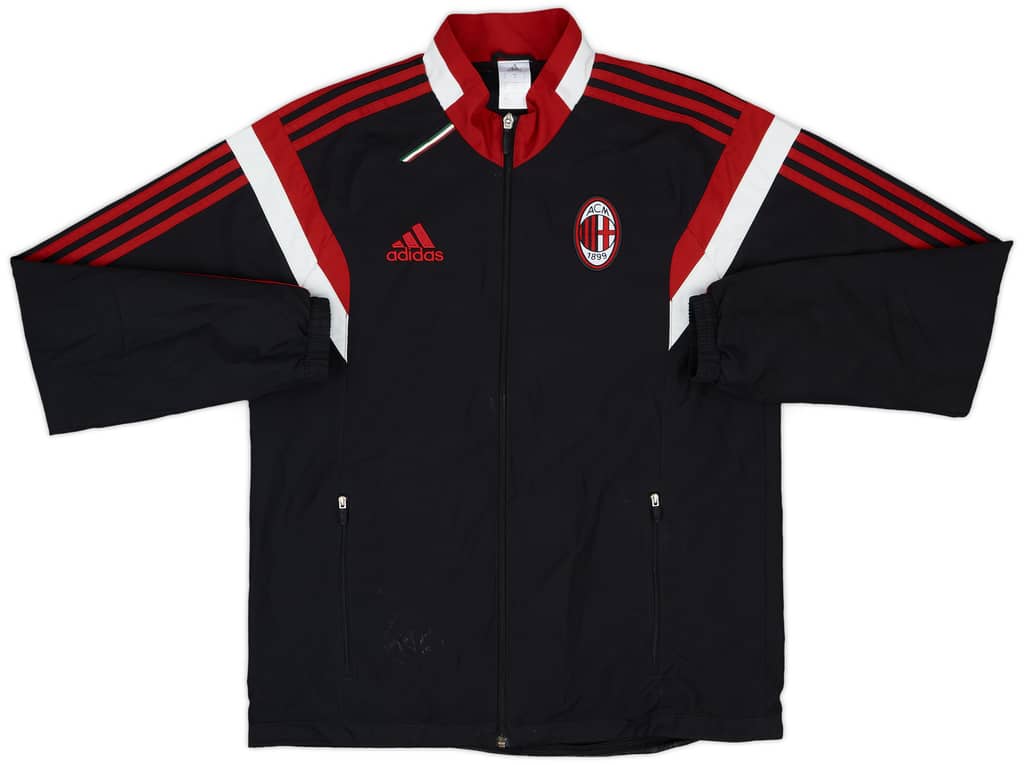 2014-15 AC Milan adidas Track Jacket - 6/10 - (M)
