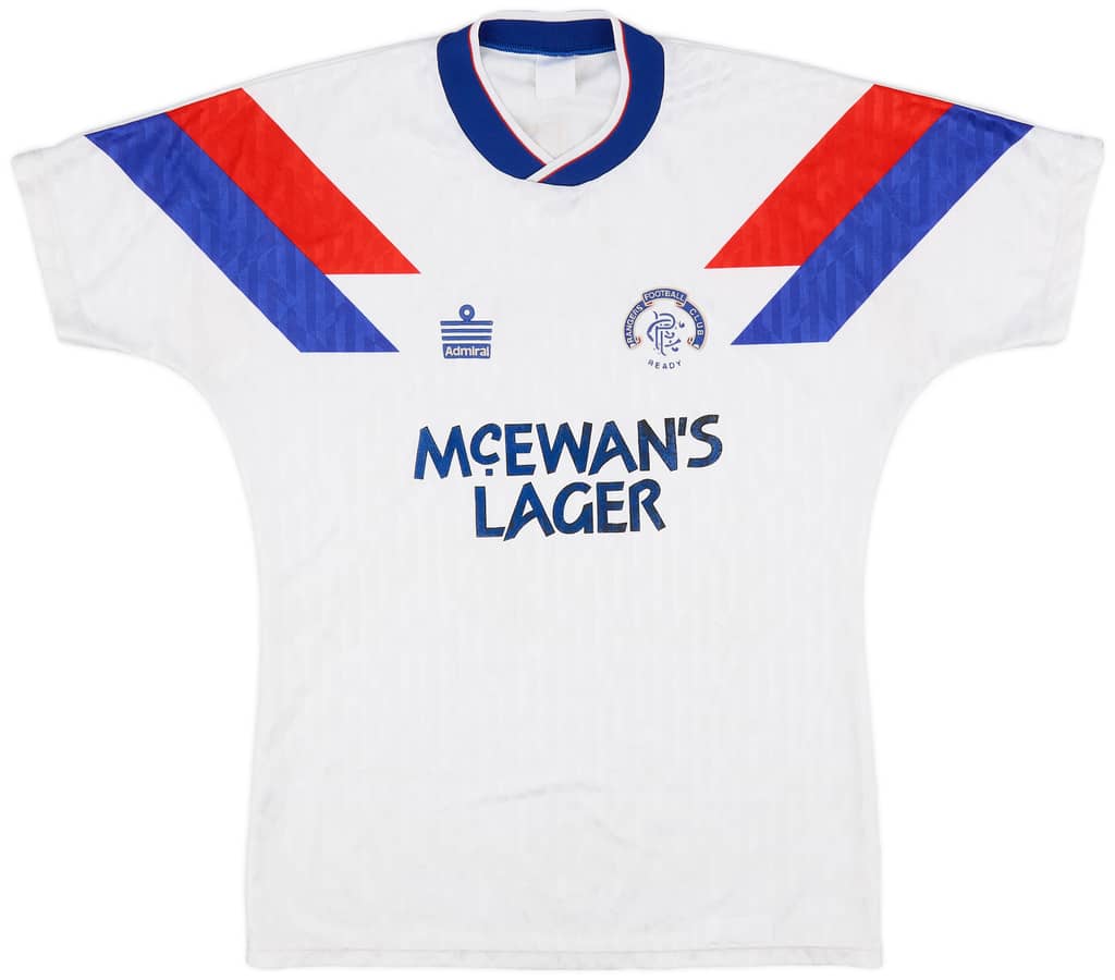 1990-92 Rangers Away Shirt - 8/10 - (L)