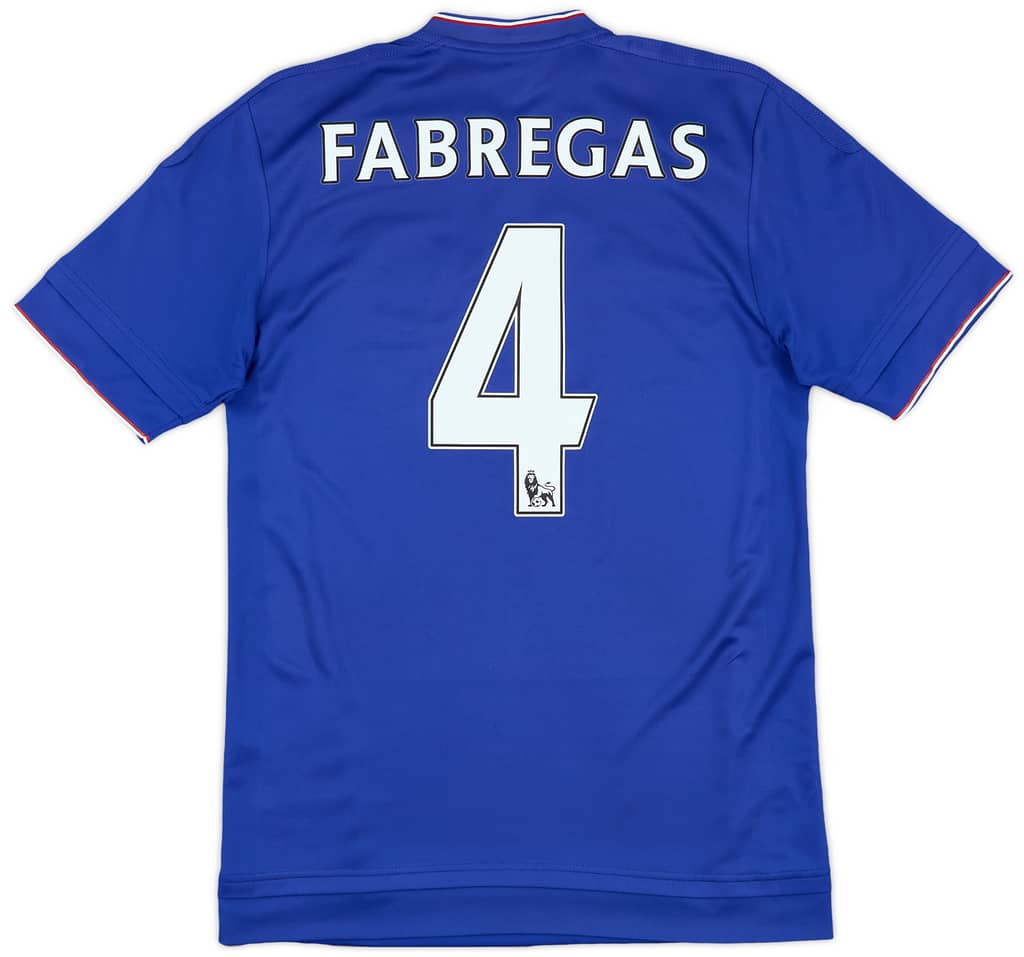 2015-16 Chelsea Home Shirt Fabregas #4 - 8/10 - (S)