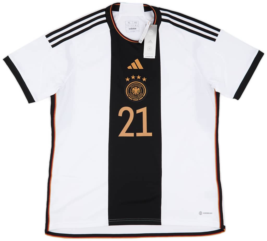 2022-23 Germany Home Shirt Gundogan #21 (XL)