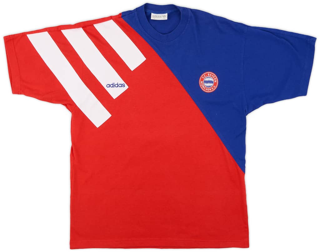 1995-96 Bayern Munich adidas Training Tee - 8/10 - (M/L)