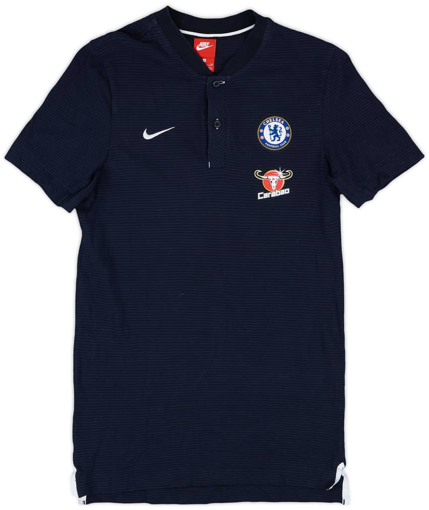 2017-18 Chelsea Nike Polo Shirt - 8/10 - (S)