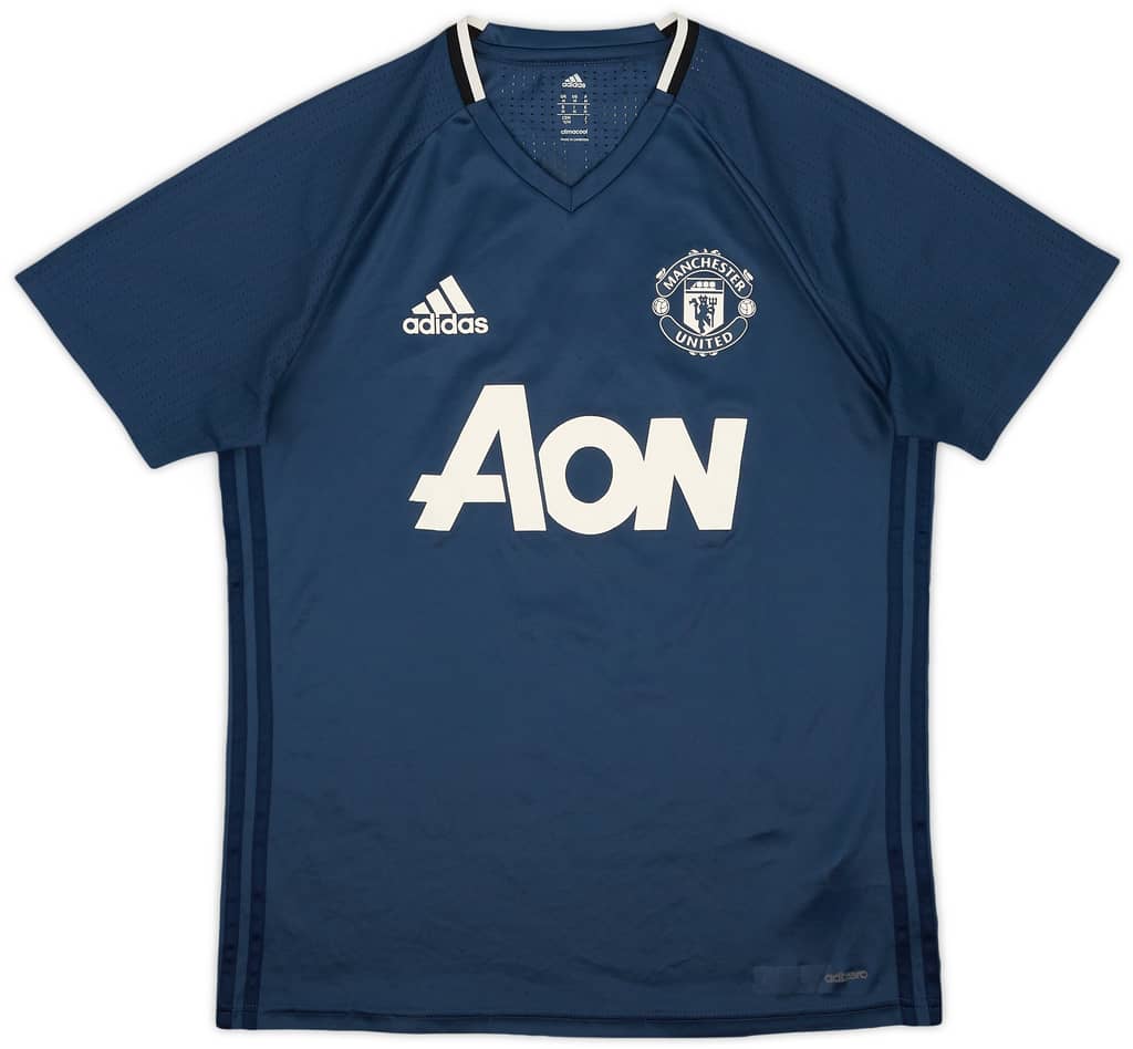 2016-17 Manchester United adidas Training Shirt - 9/10 - (M)