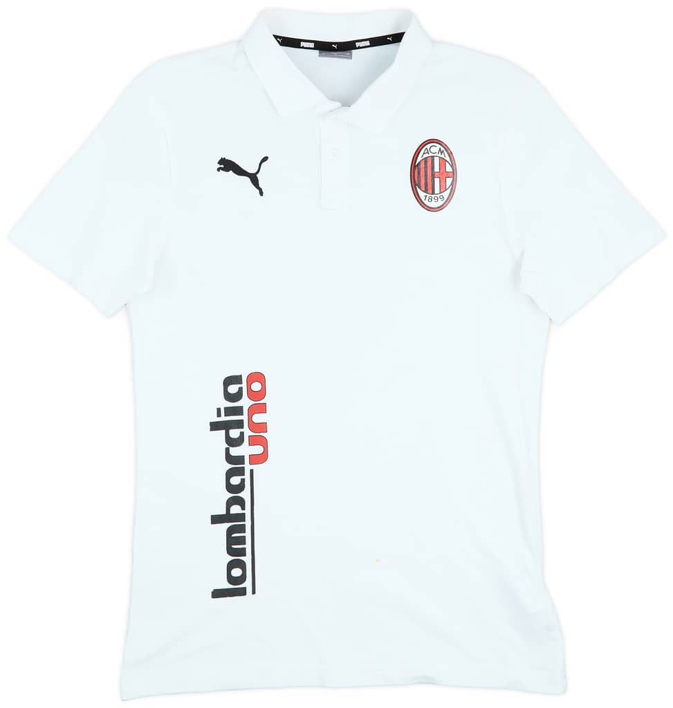 2021-22 AC Milan Puma Polo Shirt - 8/10 - (S)
