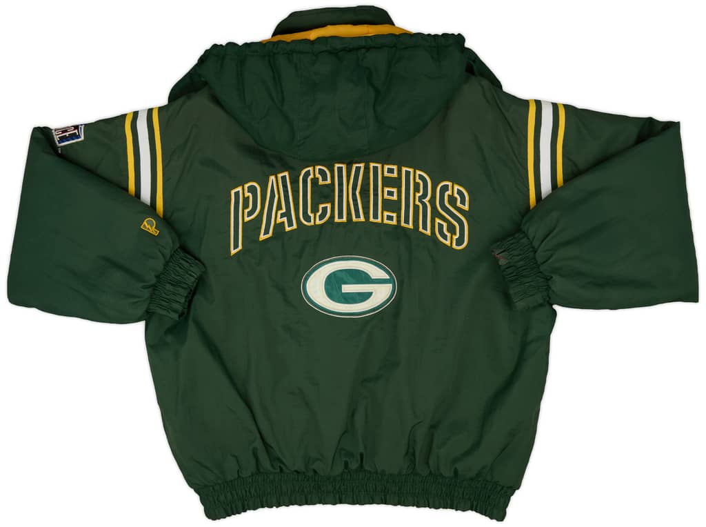 1990s Green Bay Packers Pro Player Rain Coat - 5/10 - (XL)