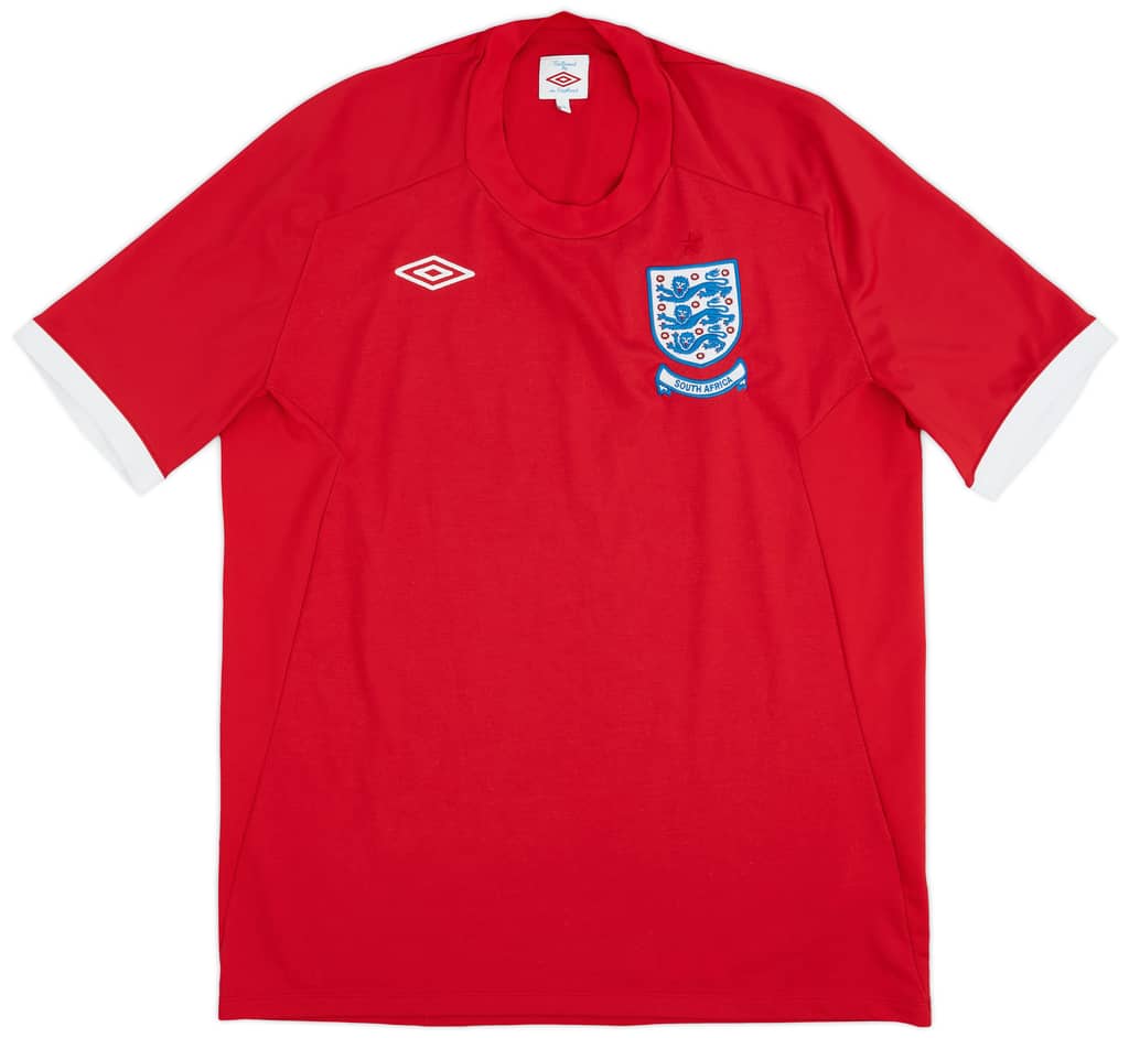 2010-11 England 'South Africa' Away Shirt - 8/10 - (L)
