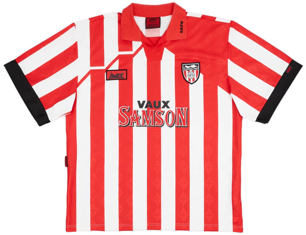 1994-96 Sunderland Home Shirt - 8/10 - (L)