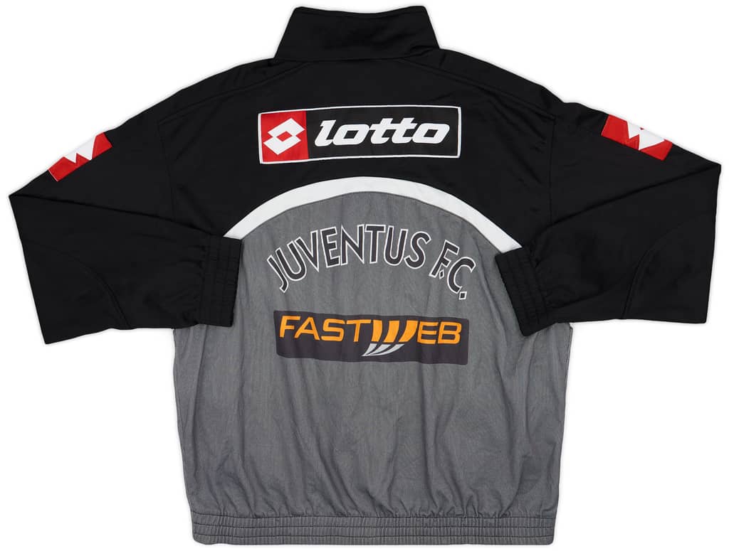 2001-02 Juventus Lotto Track Jacket - 9/10 - (XL)