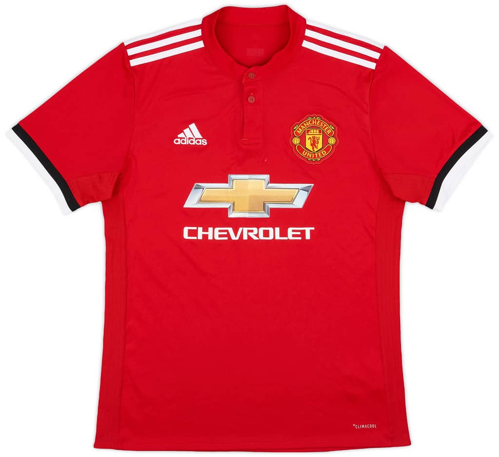 2017-18 Manchester United Home Shirt - 6/10 - (M)