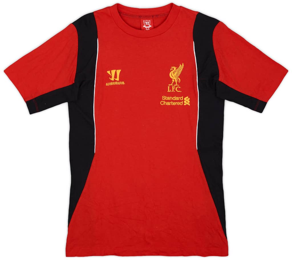 2012-13 Liverpool Warrior Cotton Tee - 9/10 - (S)