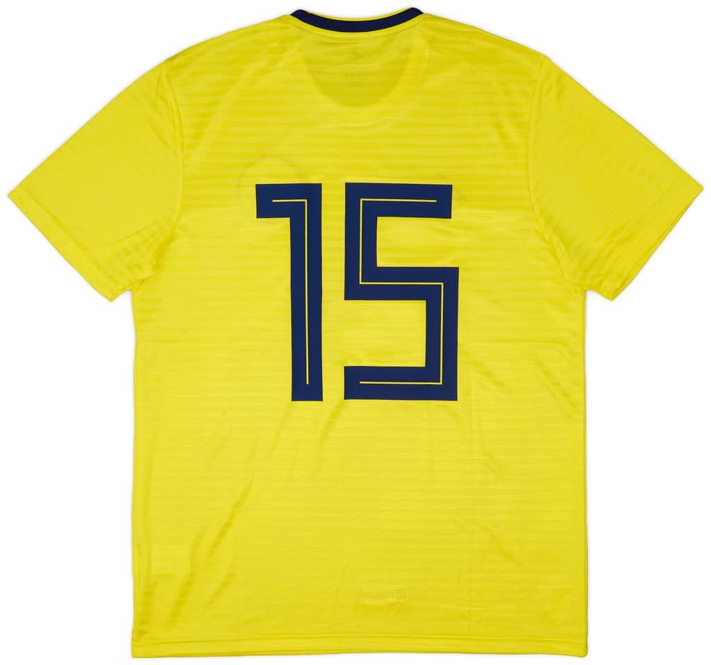 2017-18 Scotland Away Shirt #15 - 9/10 - (L)