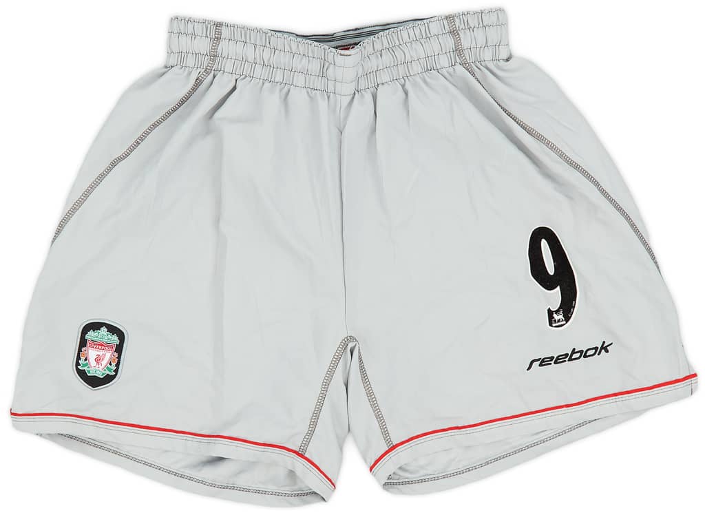 2002-04 Liverpool Away Shorts #9 - 8/10 - (S)