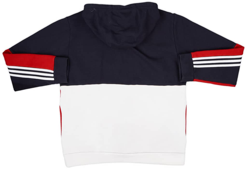 2022-23 Manchester United adidas Hooded Sweat Top - 9/10 - (L)