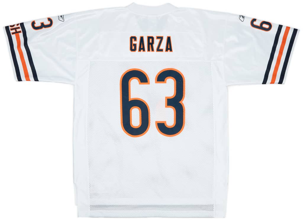 2007 Chicago Bears Garza #63 Reebok On Field Away Jersey - 9/10 - (L)