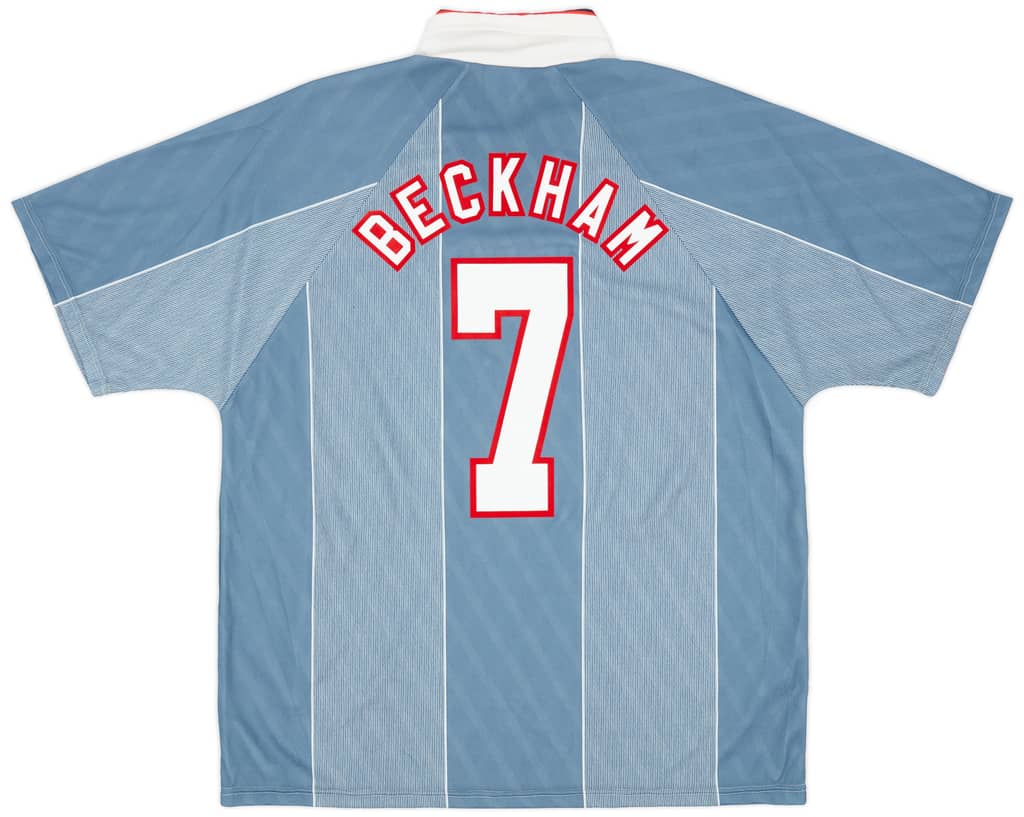 1996-97 England Away Shirt Shearer #9 - 8/10 - (XL)