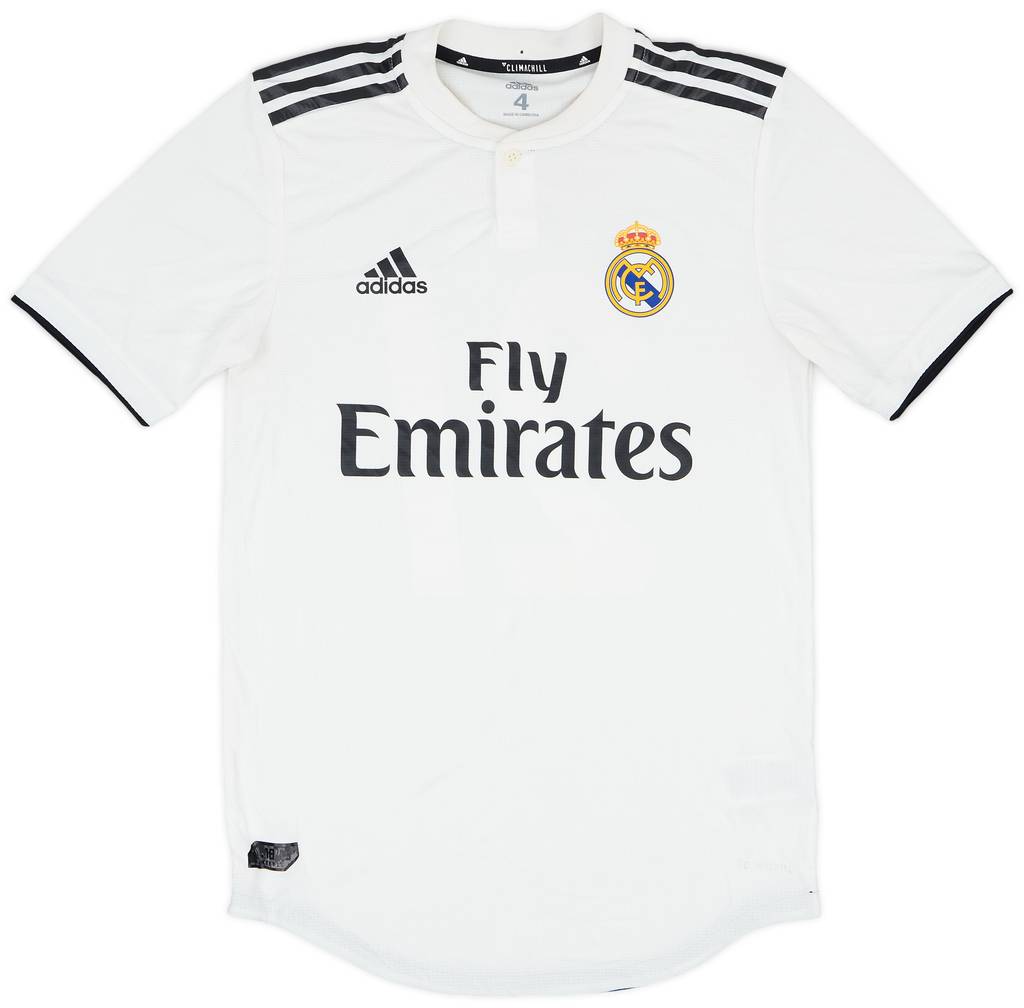 2018-19 Real Madrid Match Issue Home Shirt #21
