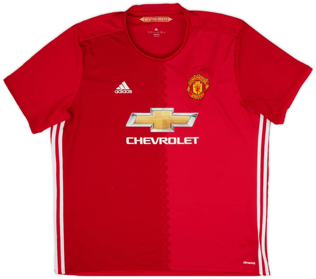 2016-17 Manchester United Home Shirt Rashford #19 - 6/10 - (XXL)