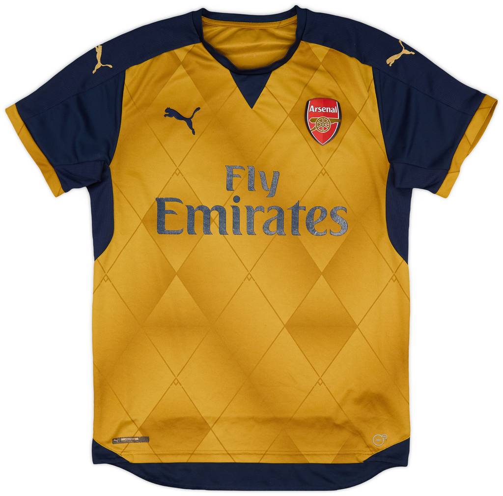 2015-16 Arsenal Away Shirt M.Elneny #35 - 5/10 - (M)