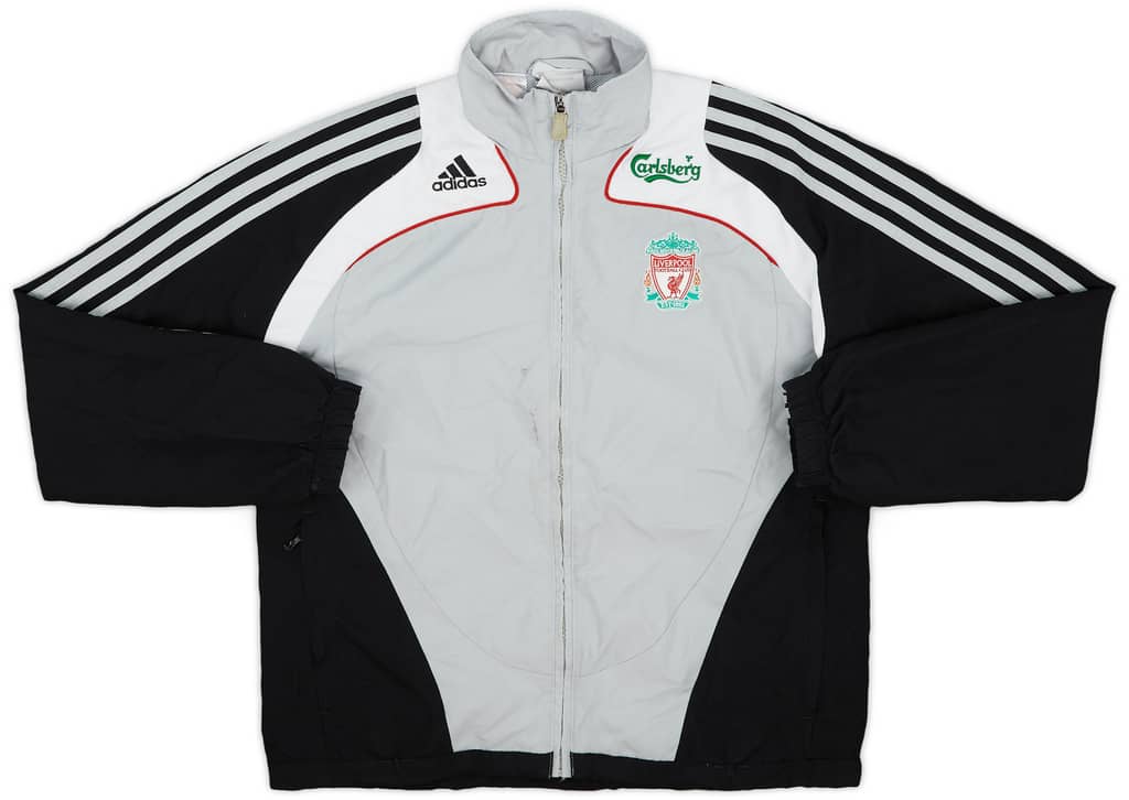 2008-09 Liverpool adidas Track Jacket - 6/10 - (L.Boys)